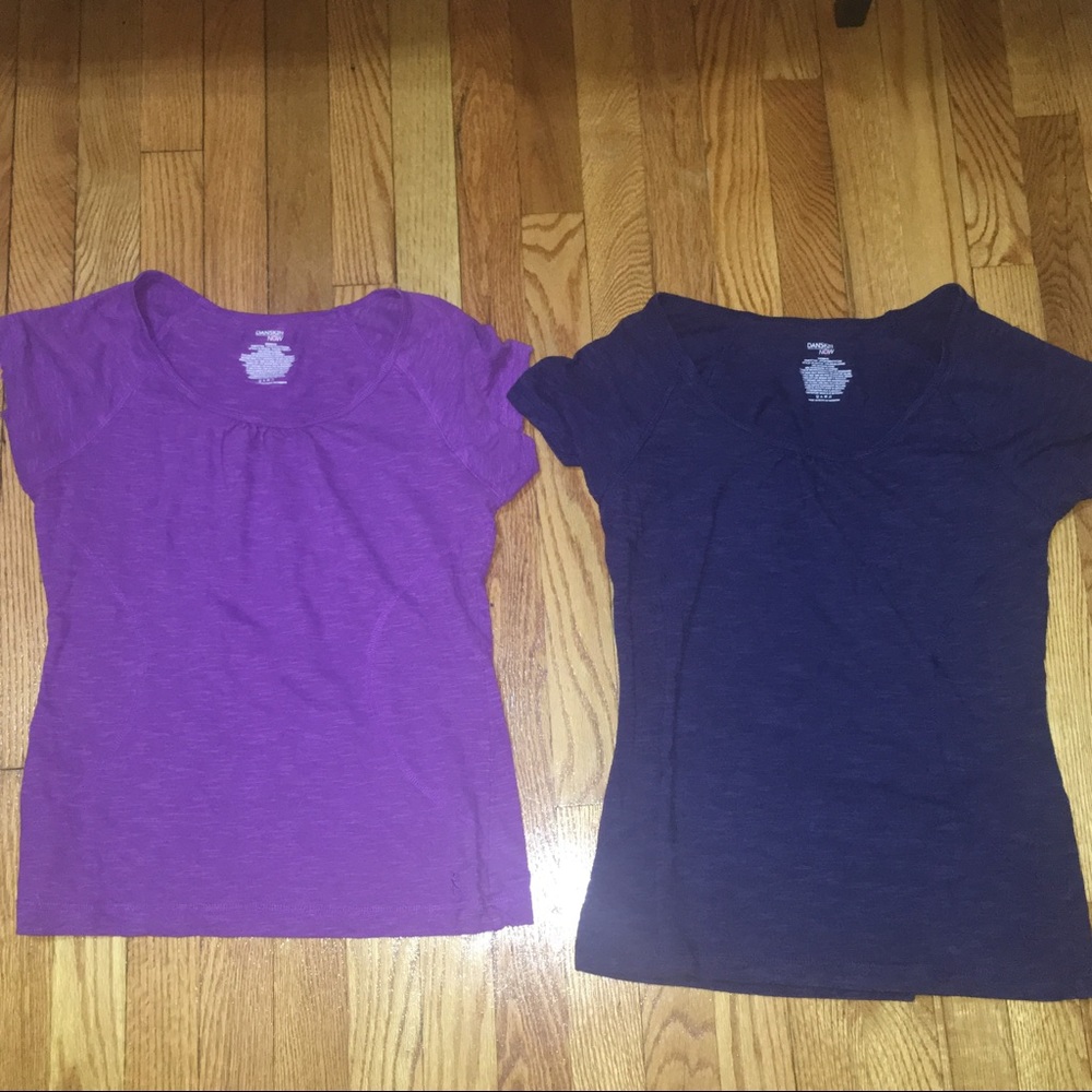 2 Danskin Workout Athletic Shirts