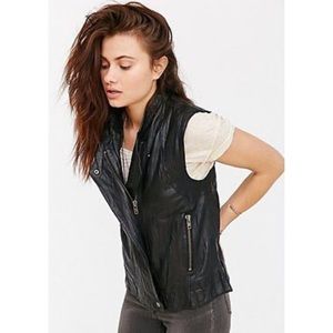 Silence and Noise Faux Leather Jacket