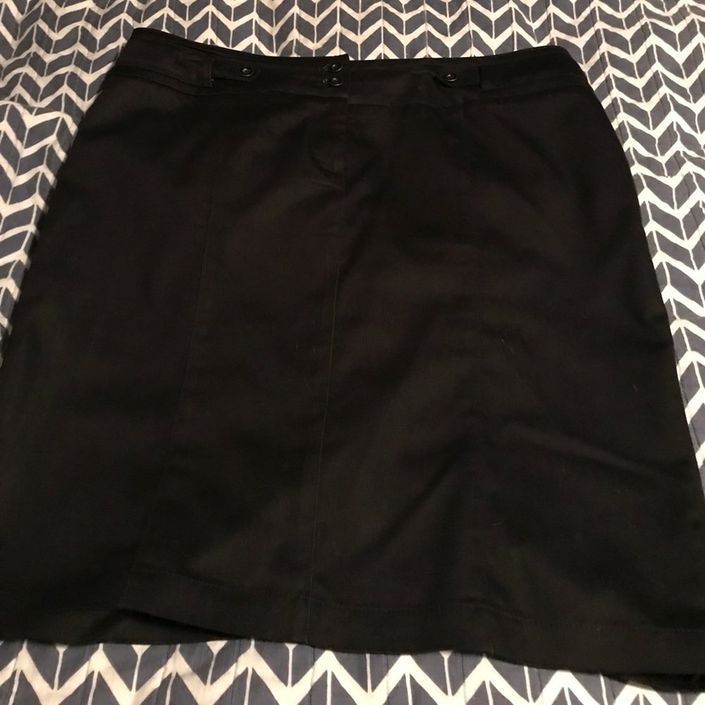 Dalia Collection black skirt, 14