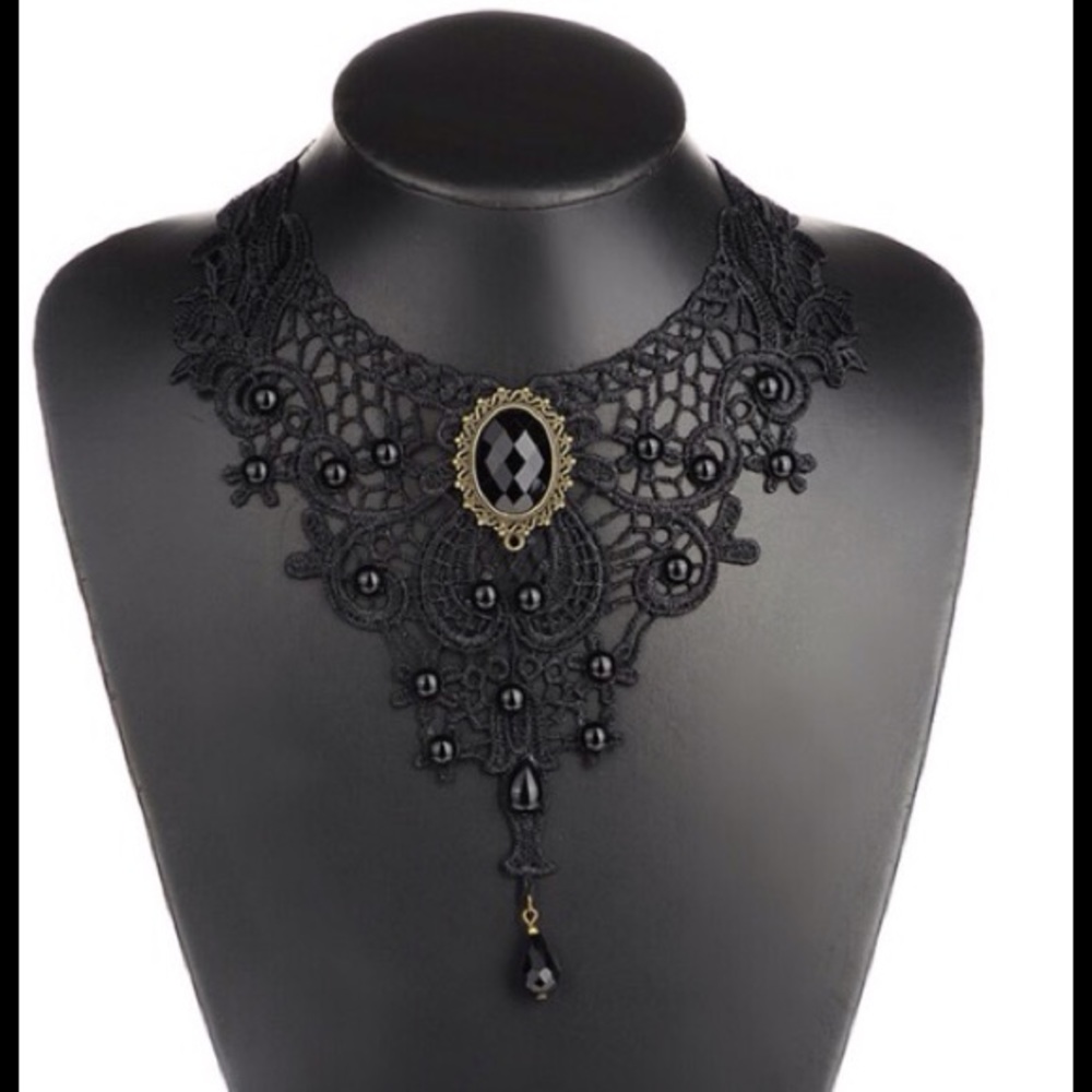 🎁🌹 Lace Beaded Choker 🌹🎁❗️❗️❗️ - Picture 3 of 5