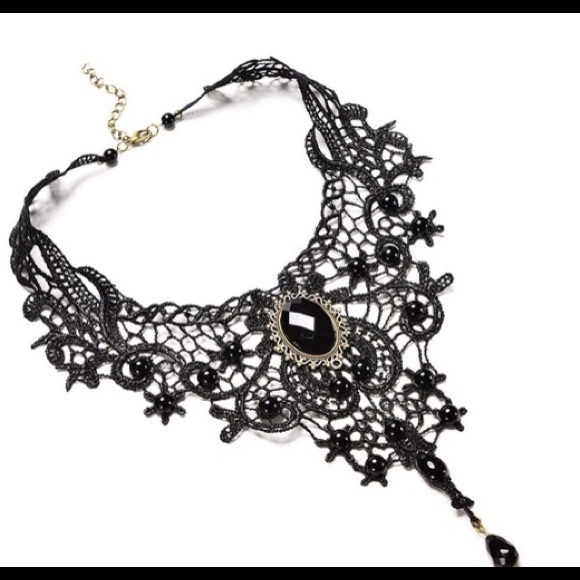 🎁🌹 Lace Beaded Choker 🌹🎁❗️❗️❗️ - Picture 4 of 5