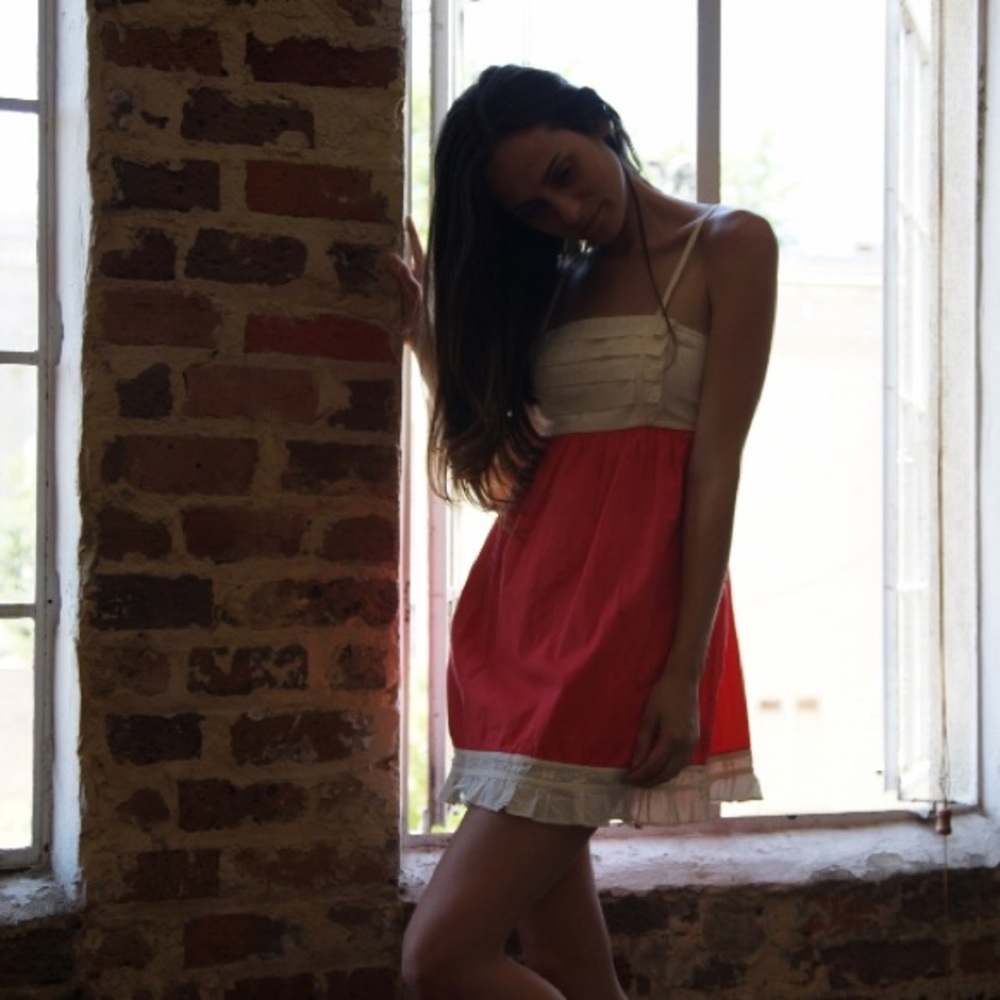 Coral Mini Sundress 💕