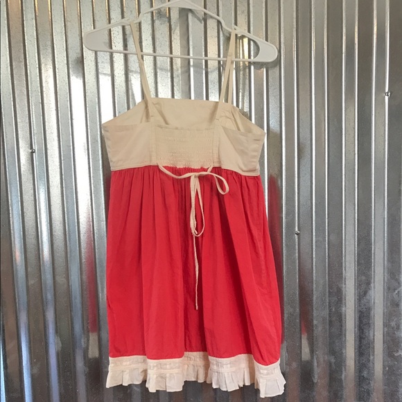 Coral Mini Sundress 💕 - Picture 3 of 4