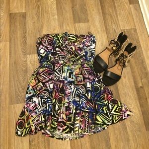 Material Girl Strapless Dress