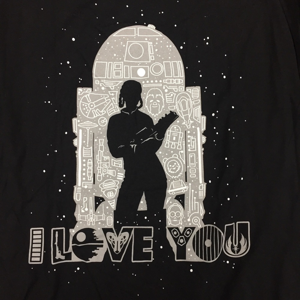 Star Wars t shirt tee fury size large