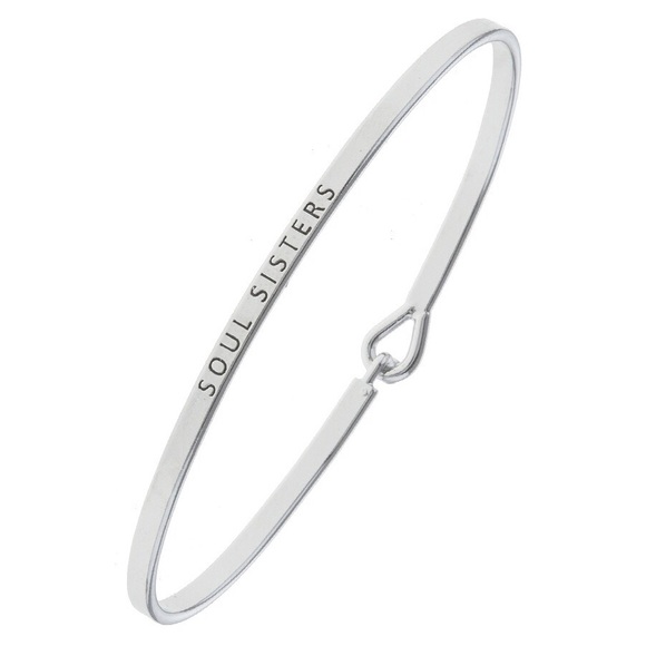 Jewelry - 🆕"Soul Sisters" Bracelet-Silver