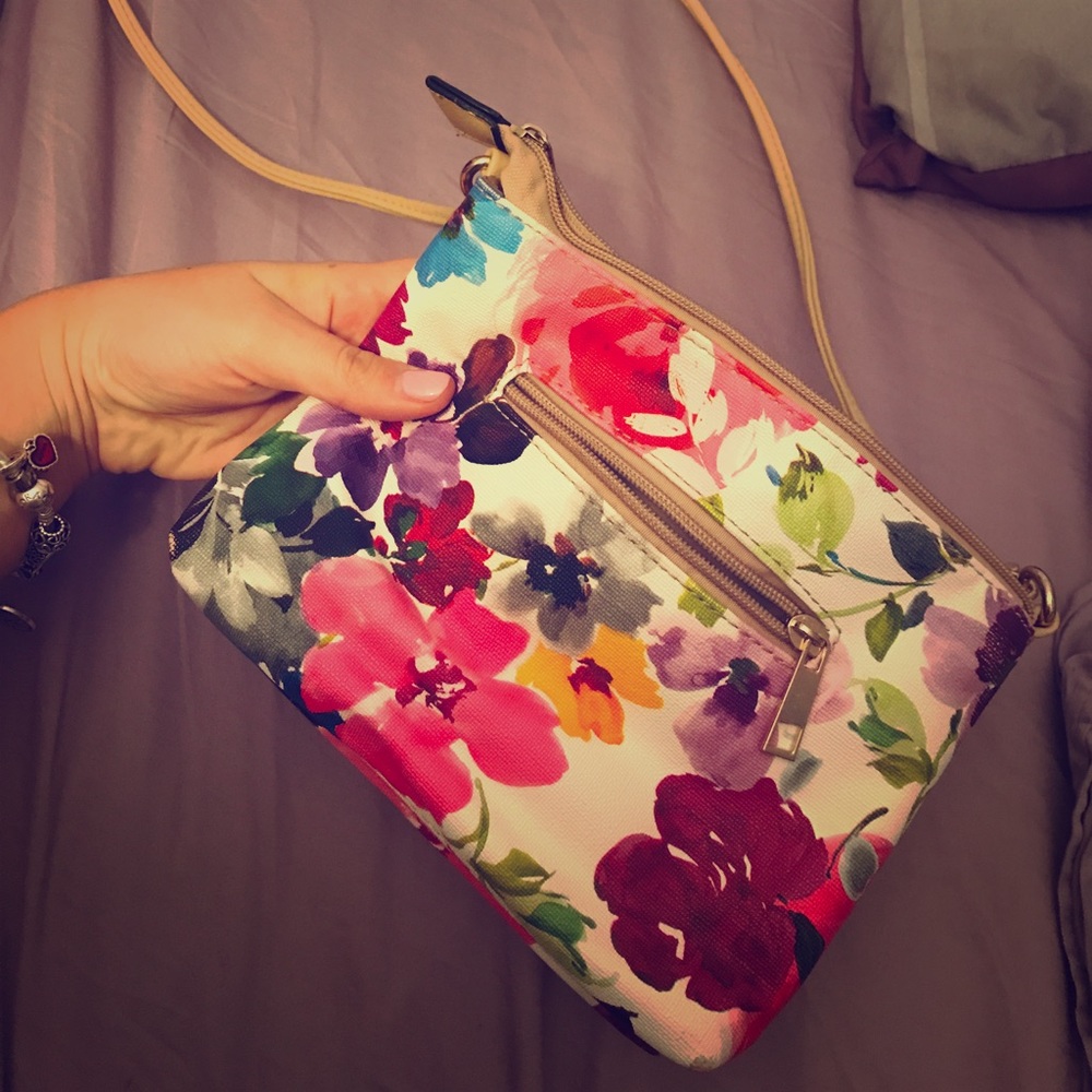 Floral Cross Body