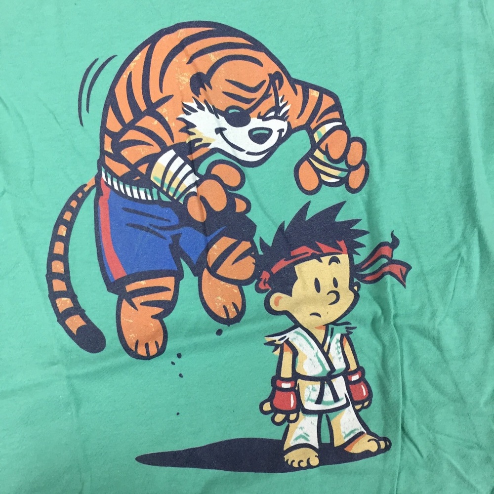 Tee fury Calvin and Hobbes xl t shirt