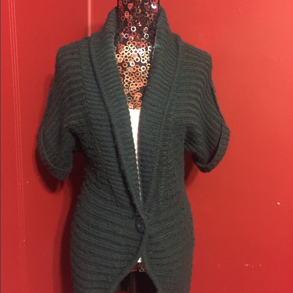 Green/Blue Striped Sweater
