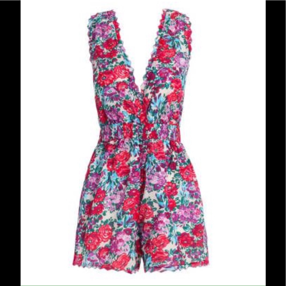 Zimmermann Women's Verano Ric Rac Romper Sold Out