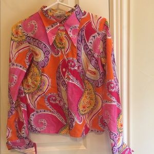 Super Cool Anges B French Designer Top Size 40