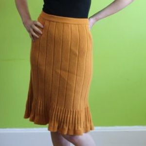 Christian LaCroix 1980s vintage sweater skirt