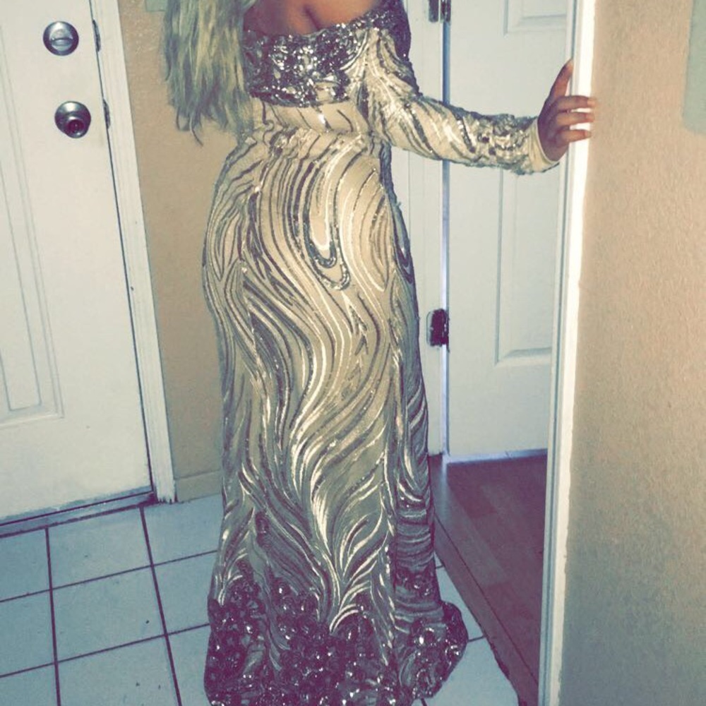 Gold Prom Dress