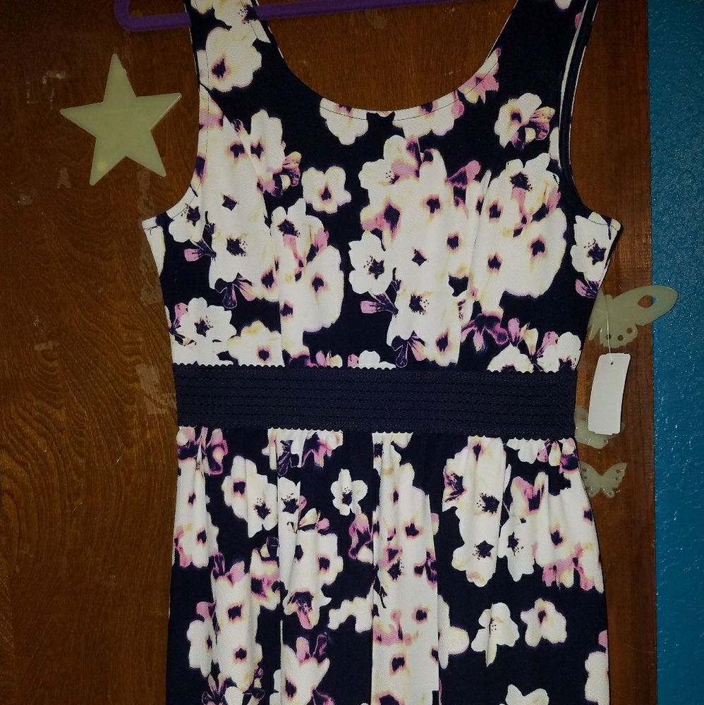 Floral print dress