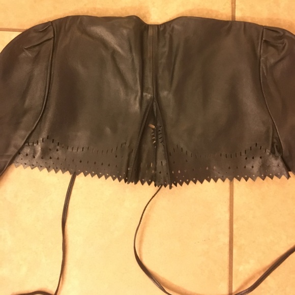 Real leather top - Picture 6 of 6