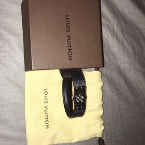 Louis Vuitton check it bracelet