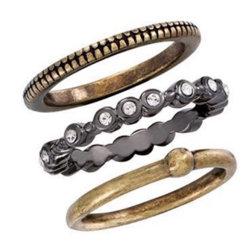 Silpada Destination Stack Rings - image 1