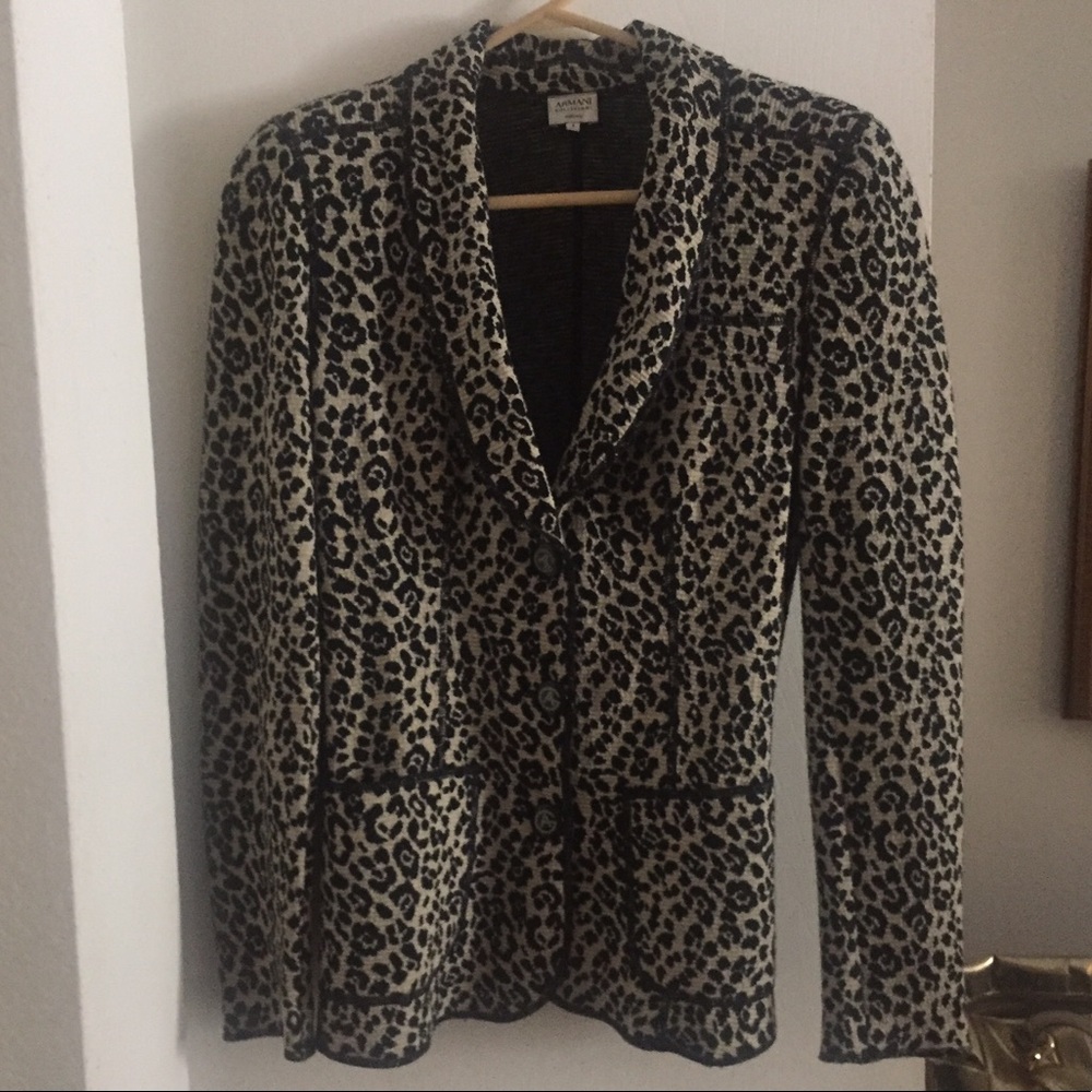 Armani Collezioni Leopard Blazer "Breathtaking"