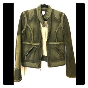 Joie corduroy motorcycle jacket