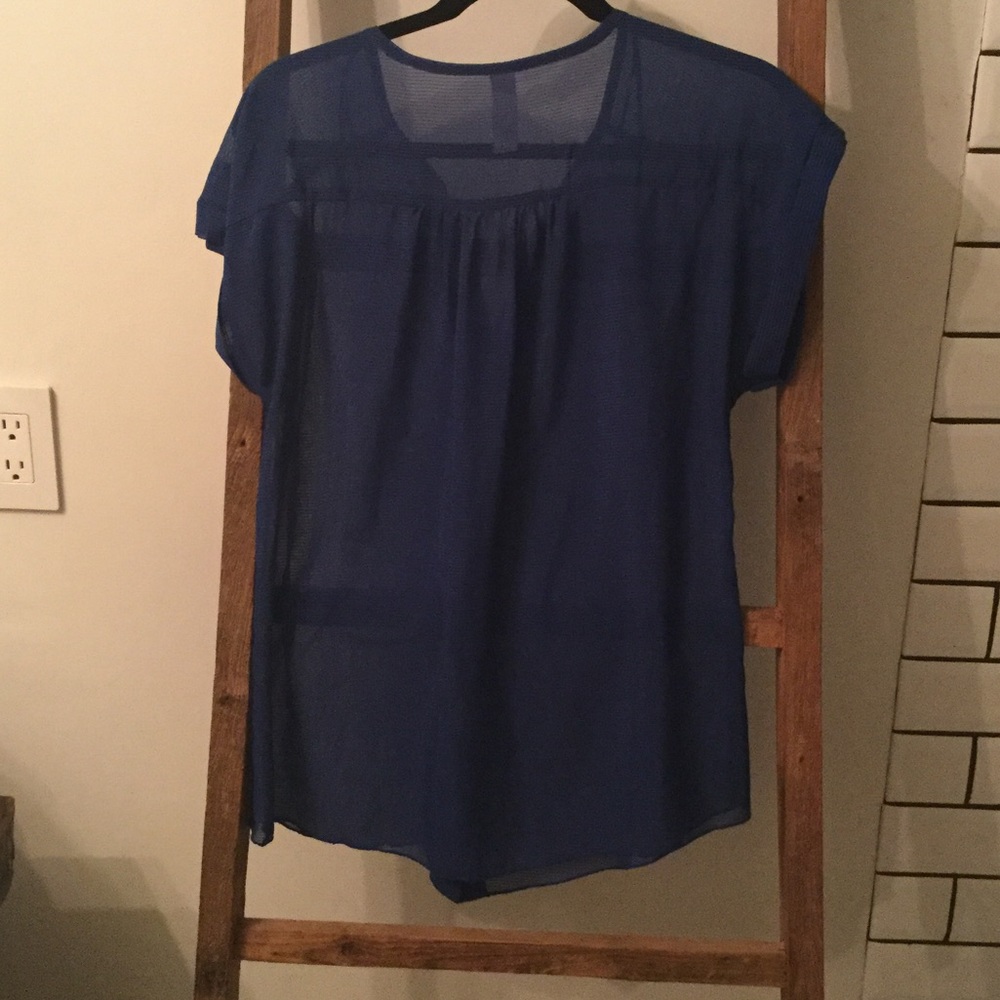 Blue blouse - Picture 2 of 2