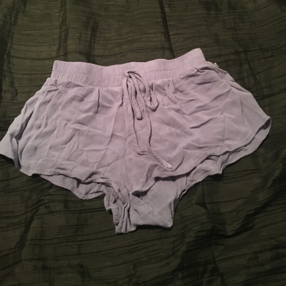 Lavender shorts