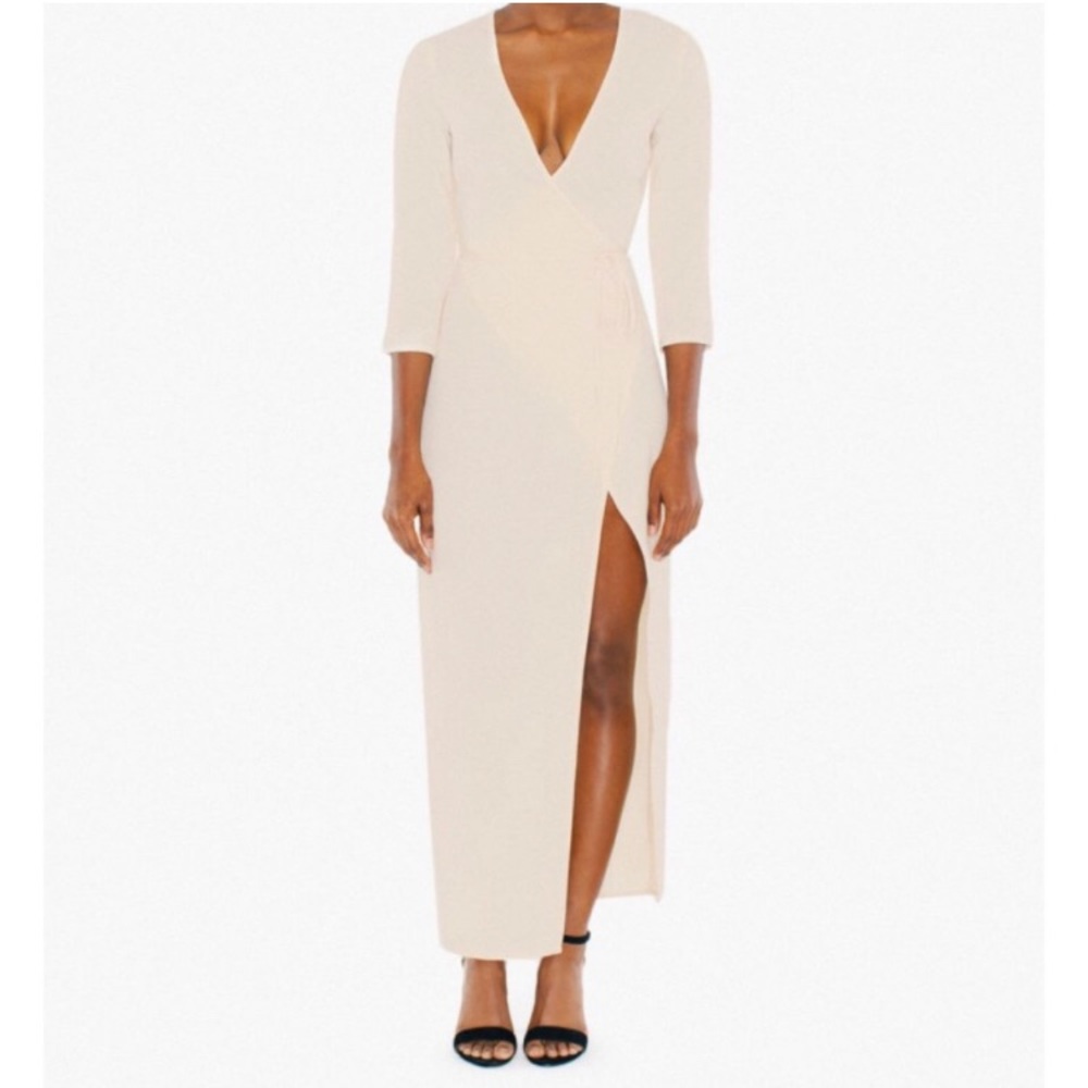 American Apparel Wrap Dress