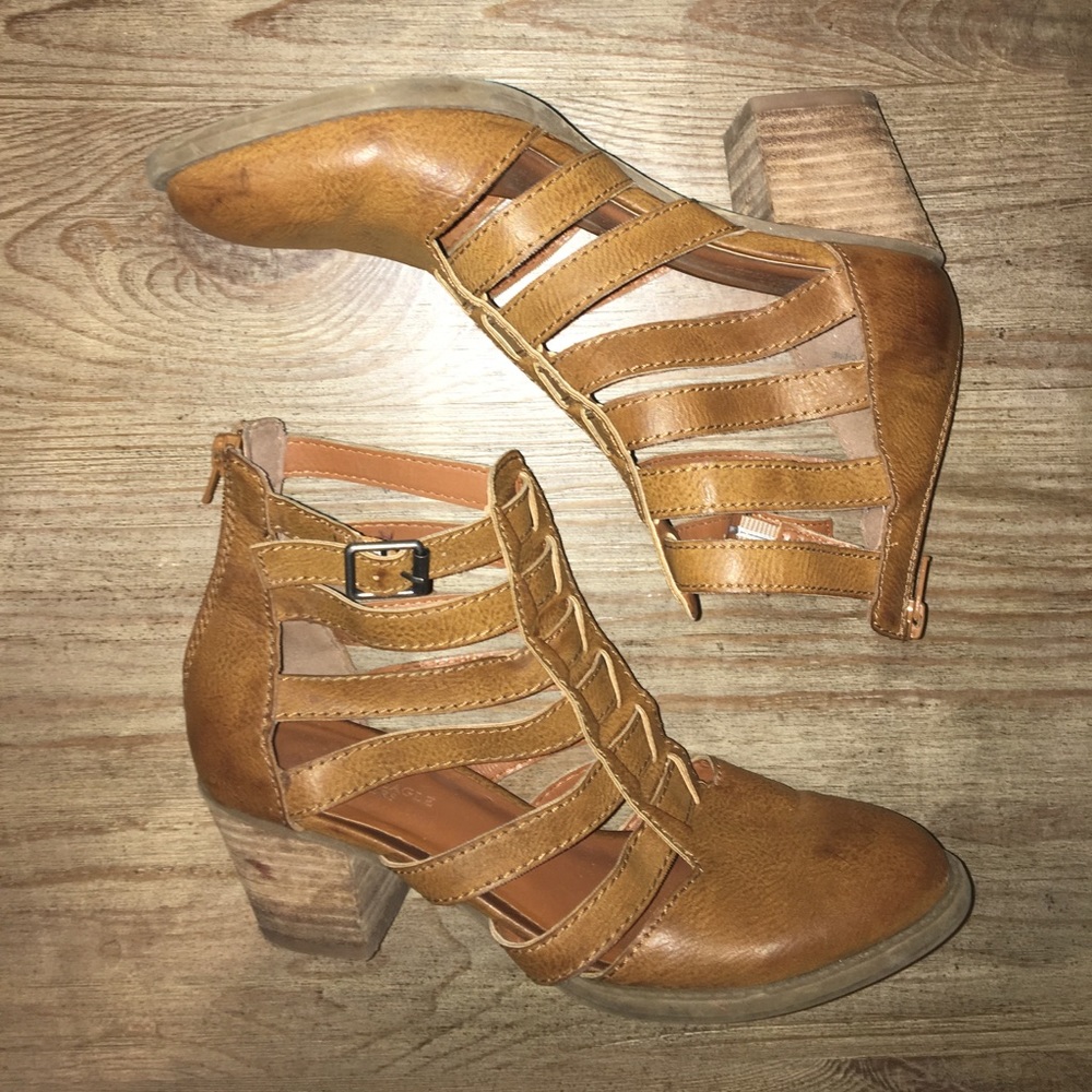 AEO Strappy Cutout Bootie