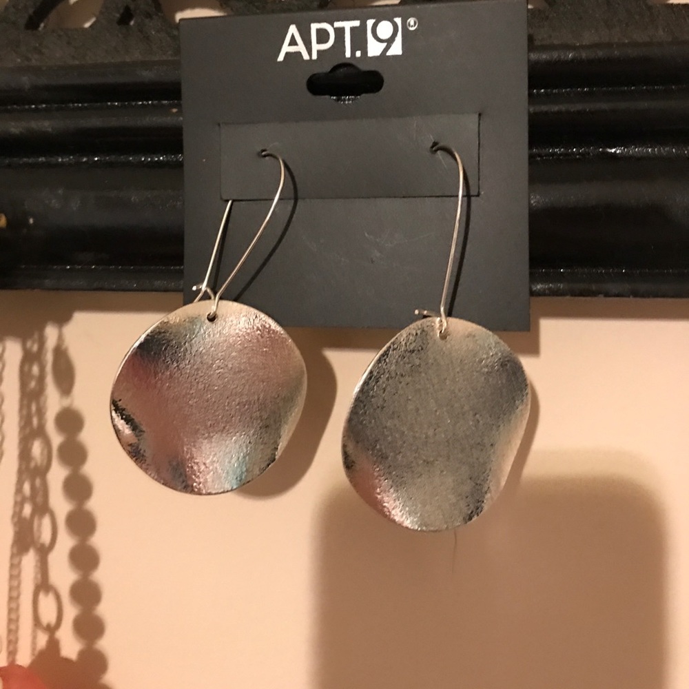Sterling silver statement earrings