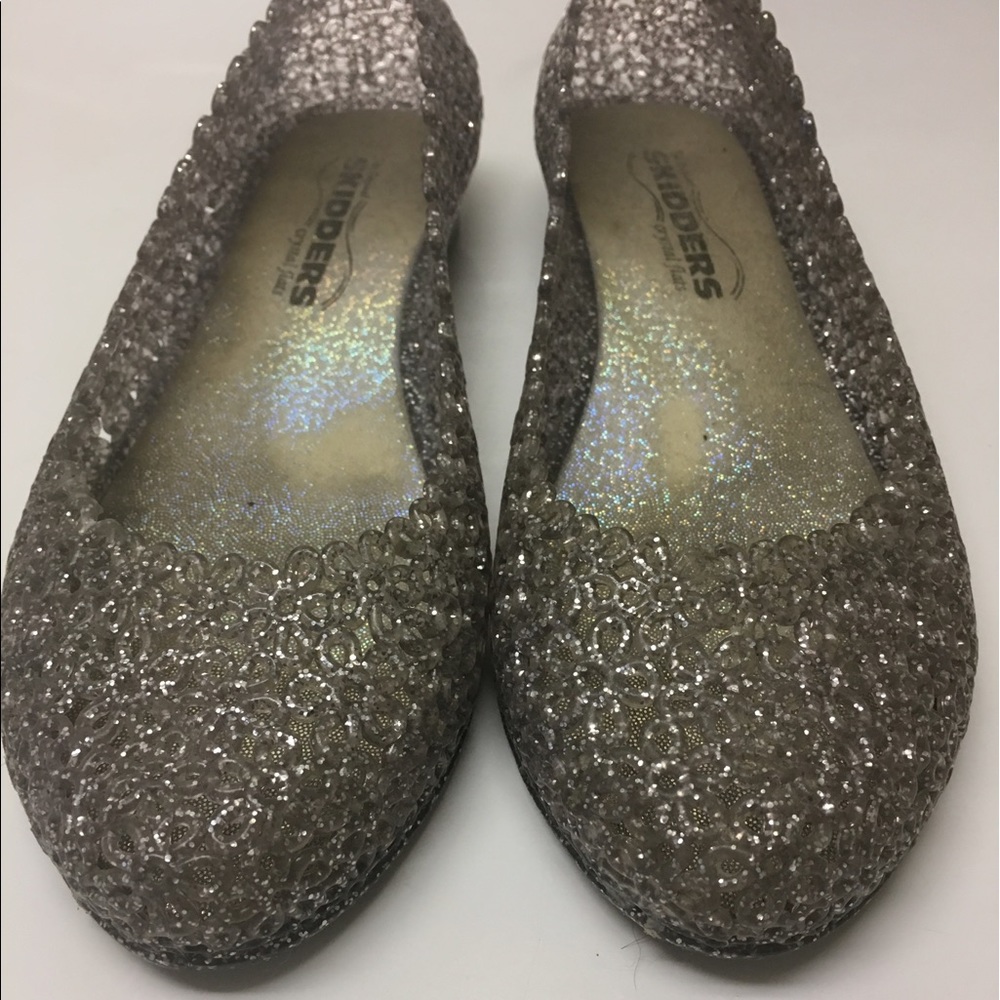 Glitter Jelly Flats