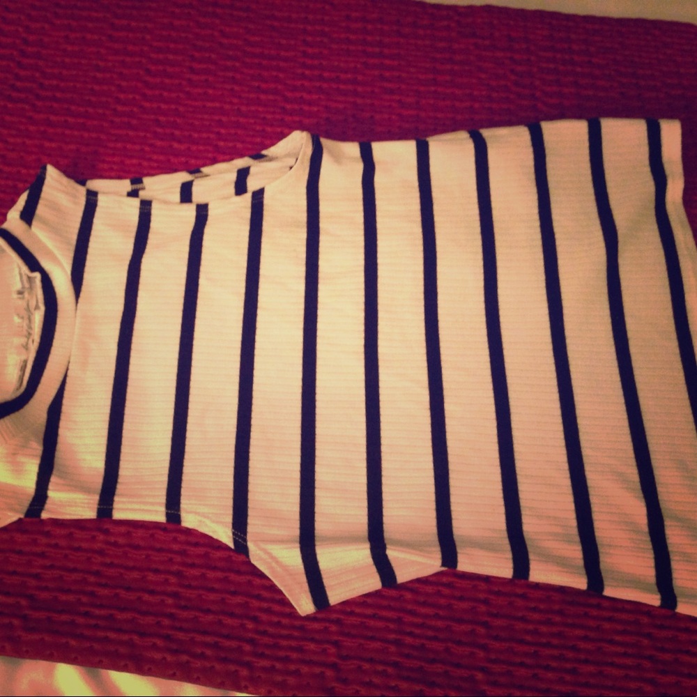 At cute tank top!