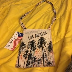 Very beautiful little Los Angeles cloth purse