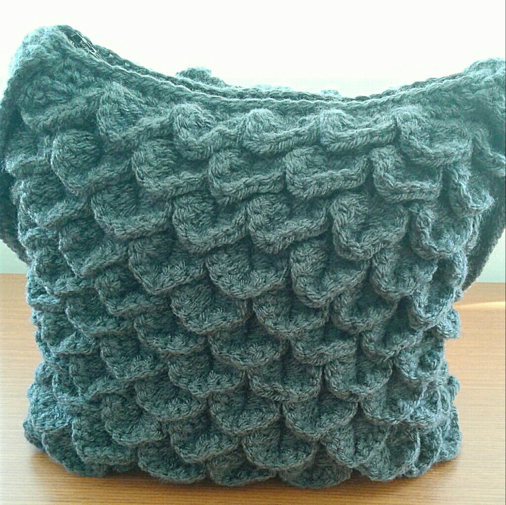 Crochet Crocodile Purse