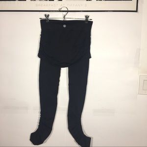 Athleta Skirt Crop Legging Skirt Got Legs Black XS