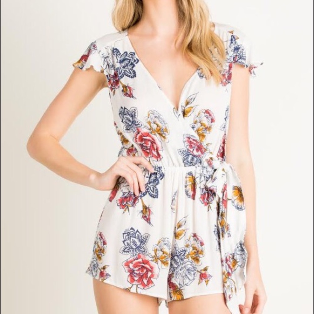 Floral romper