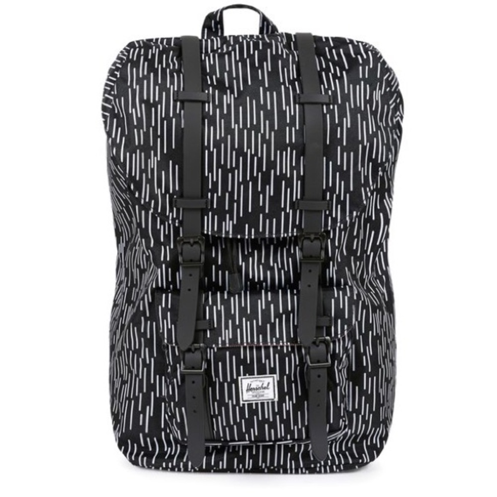 HERSCHEL LITTLE AMERICA BACKPACK WHITE RAIN CAMO
