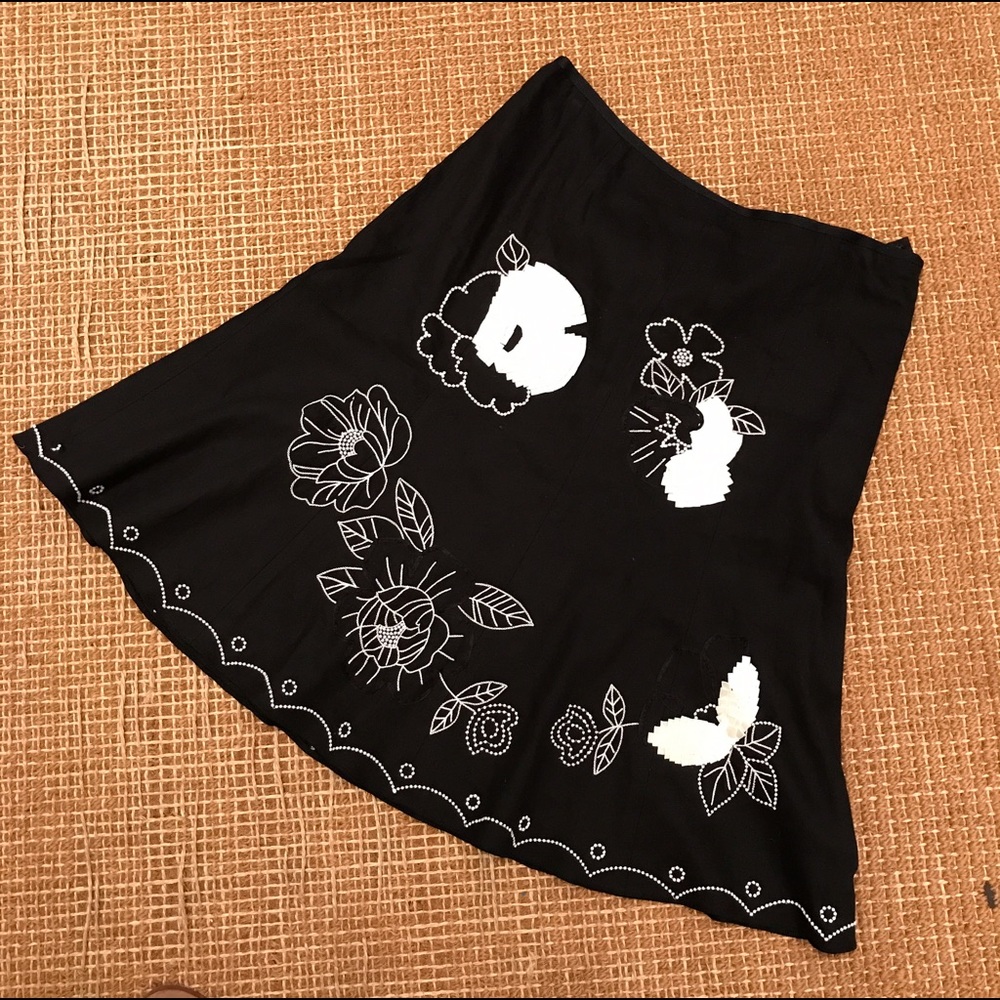 ETCETERA Darling Embellished Skirt!