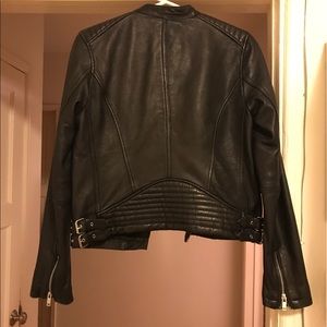 Zara leather jacket
