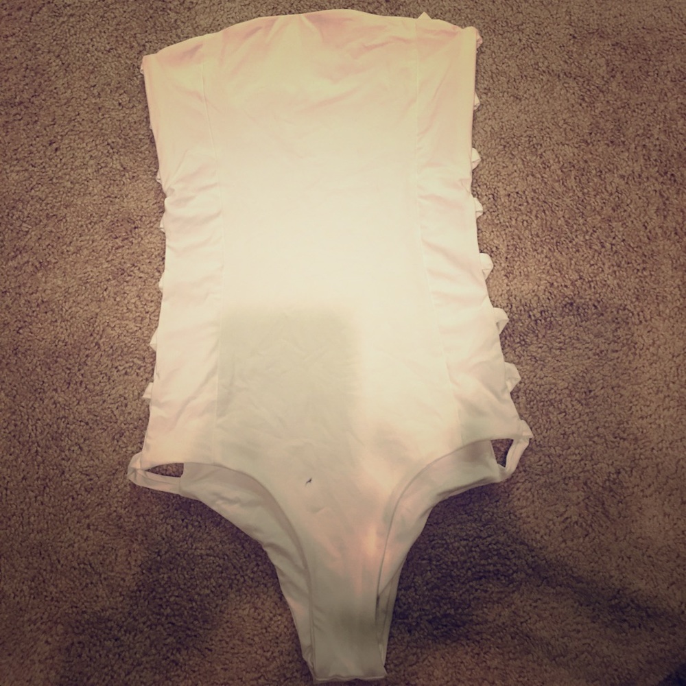 One piece swimsuit!