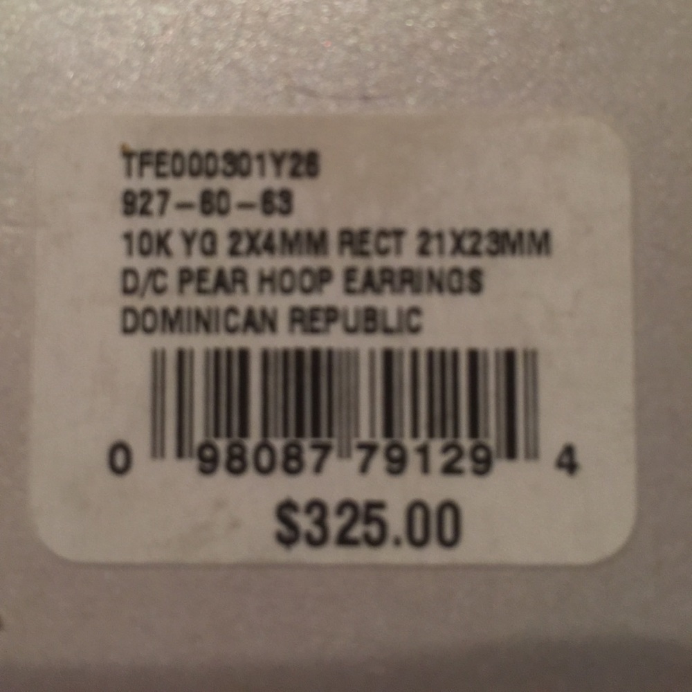 NWT 10K gold earrings - Picture 5 of 7