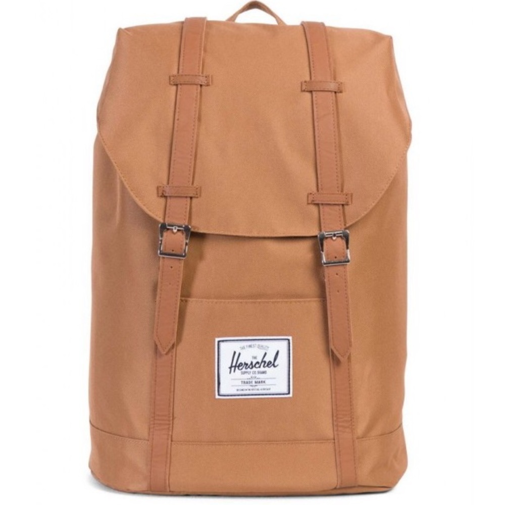 NWT HERSCHEL RETREAT BACKPACK CARAMEL