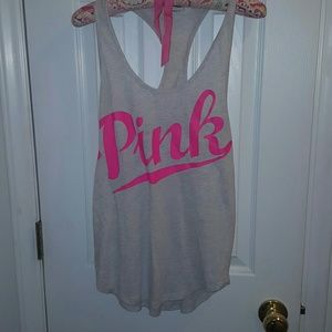 Victorias secret pink tank size small
