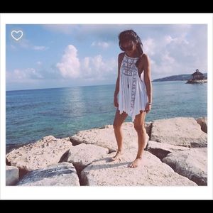 RARE Free People Fp X Bathory Tank (s) white