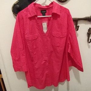 Plus Size Pink Top