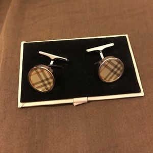 Burberry Cuff Links.