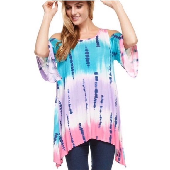 SALE▪️ⓝⓔⓦColorful Tie Die Dress - Picture 4 of 4