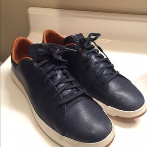 Cole haan grand pro navy sneakers 11.5