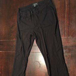Stretchy, comfy black jeggings