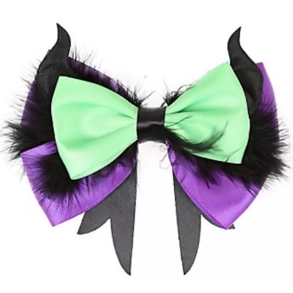Disney Accessories - NEW~ Maleficent Sleeping Beauty Hair Bow Disney