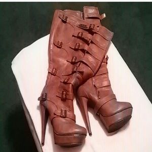 Dereron knee boots