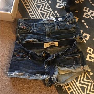 Hollister size 0 shorts bundle(requested)